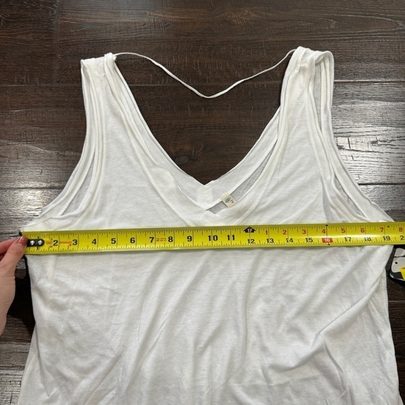 Free People Henry Active White Tank Top Size Small Women - Picture 8 of 9